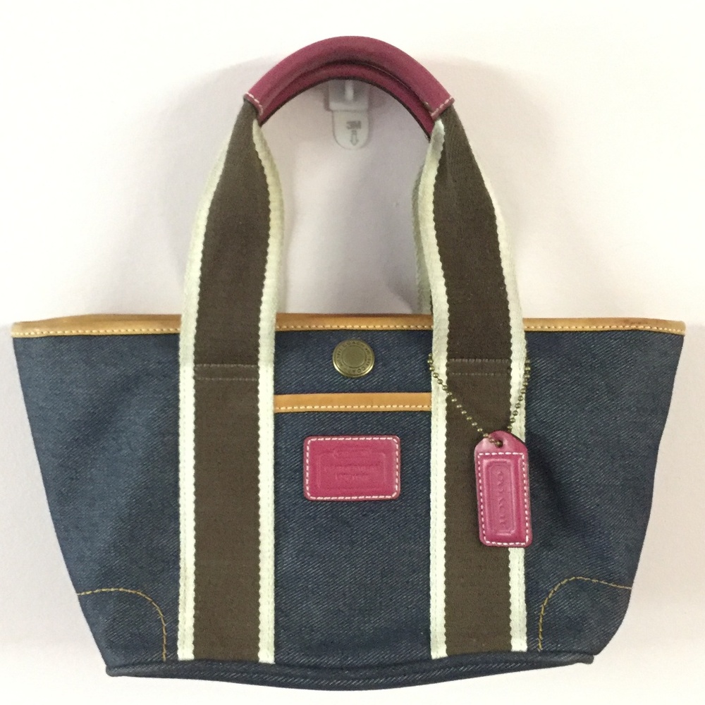 Coach Hampton Weekend Mini Tote Handbag